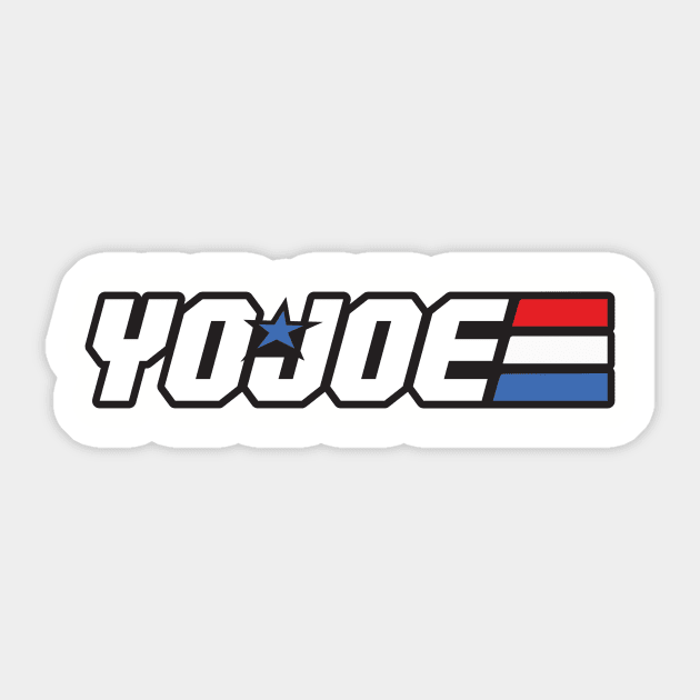 YO JOE Sticker by JP